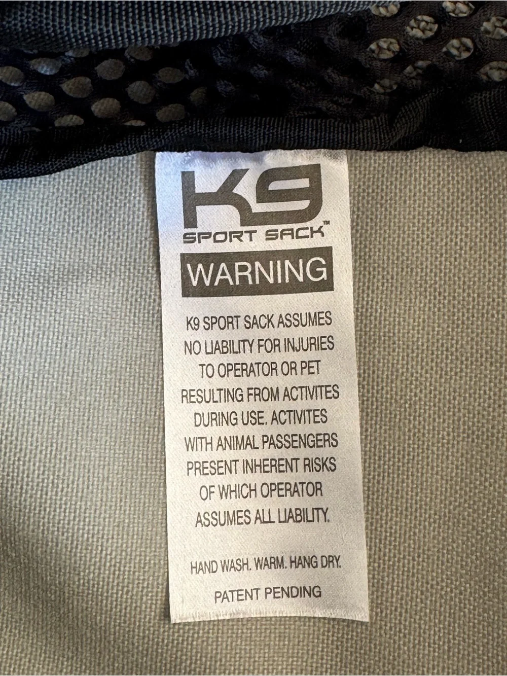 Air 2 | The Original Backpack Dog Carrier Light Gray | Sz S